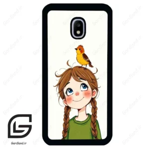 قاب گوشی سامسونگ جی 3 پرو (Galaxy J3 Pro ) طرح دختر کد 2640