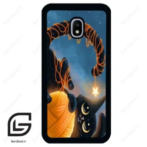 قاب گوشی سامسونگ جی 3 پرو (Galaxy J3 Pro ) طرح گربه کد 2654