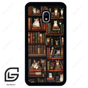 قاب گوشی سامسونگ جی 3 پرو (Galaxy J3 Pro ) طرح کتابخانه کد 2675