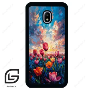 قاب گوشی سامسونگ جی 3 پرو (Galaxy J3 Pro ) طرح گل کد 2687