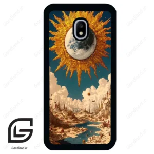 قاب گوشی سامسونگ جی 3 پرو (Galaxy J3 Pro ) طرح خورشید کد 2694