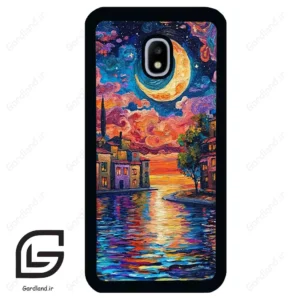 قاب گوشی سامسونگ جی 3 پرو (Galaxy J3 Pro ) طرح ماه کد 2699