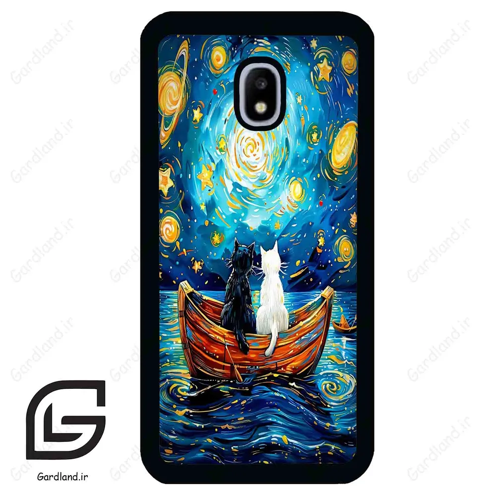 قاب گوشی سامسونگ جی 3 پرو (Galaxy J3 Pro ) طرح گربه کد 2727