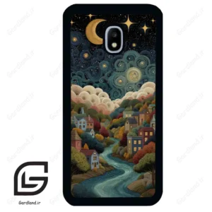 قاب گوشی سامسونگ جی 3 پرو (Galaxy J3 Pro ) طرح دهکده کد 2736