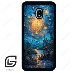 قاب گوشی سامسونگ جی 3 پرو (Galaxy J3 Pro ) طرح ابرنگ کد 2792