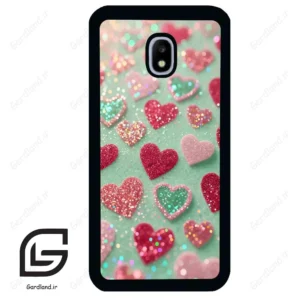 قاب گوشی سامسونگ جی 3 پرو (Galaxy J3 Pro ) طرح قلب کد 2812