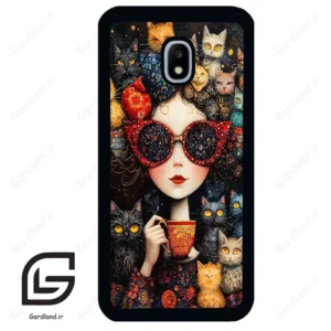 قاب گوشی سامسونگ جی 3 پرو (Galaxy J3 Pro ) طرح دخترانه کد 2829