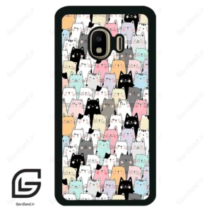 قاب گوشی سامسونگ جی 4 (Galaxy J4 ) طرح گربه کد 2019