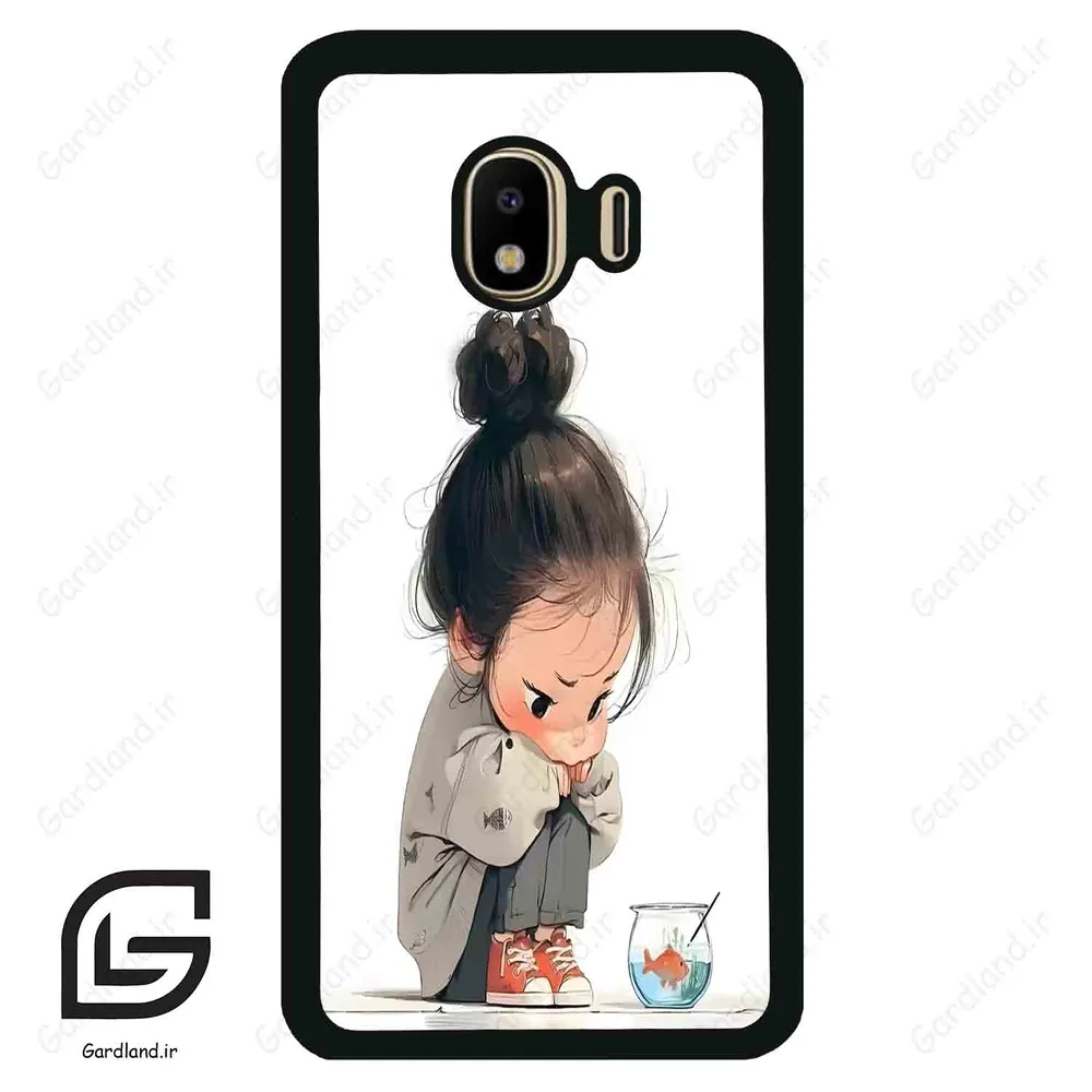 قاب گوشی سامسونگ جی 4 (Galaxy J4 ) طرح دخترانه کد 2028