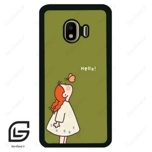قاب گوشی سامسونگ جی 4 (Galaxy J4 ) طرح دخترانه کد 2044