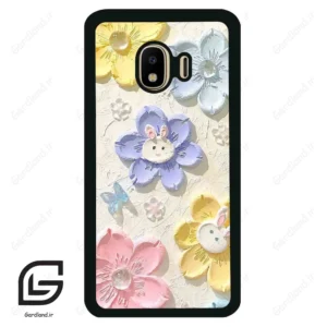 قاب گوشی سامسونگ جی 4 (Galaxy J4 ) طرح گل کد 2046