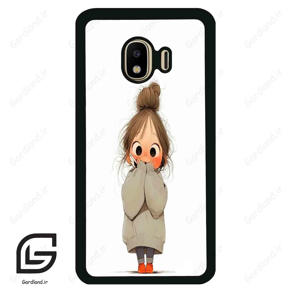 قاب گوشی سامسونگ جی 4 (Galaxy J4 ) طرح دخترانه کد 2054