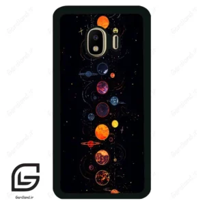 قاب گوشی سامسونگ جی 4 (Galaxy J4 ) طرح کهکشان کد 2062