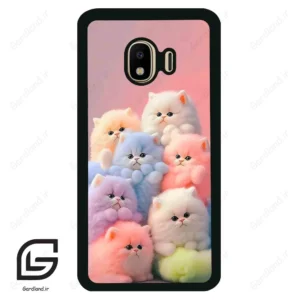 قاب گوشی سامسونگ جی 4 (Galaxy J4 ) طرح گربه کد 2073
