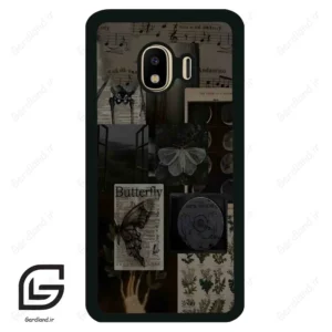 قاب گوشی سامسونگ جی 4 (Galaxy J4 ) طرح پروانه کد 2096