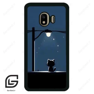 قاب گوشی سامسونگ جی 4 (Galaxy J4 ) طرح گربه کد 2098