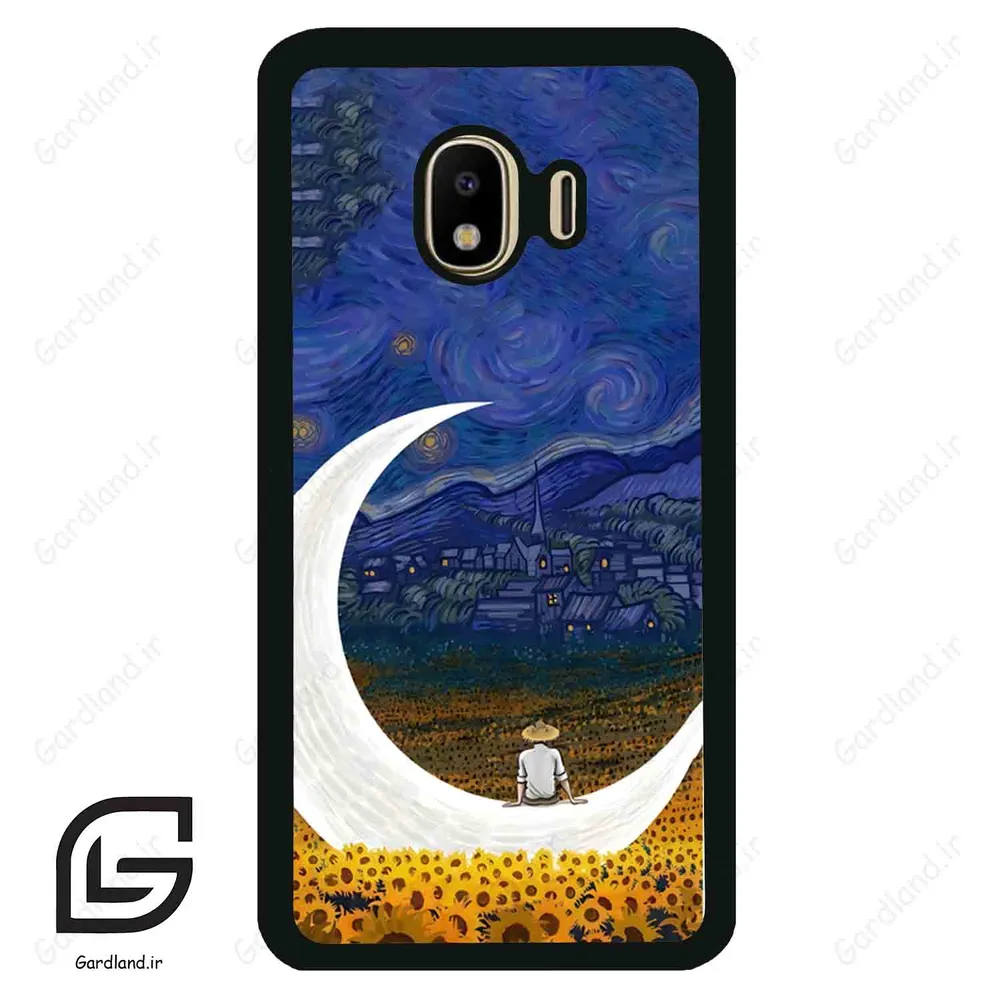 قاب گوشی سامسونگ جی 4 (Galaxy J4 ) طرح ماه کد 2125