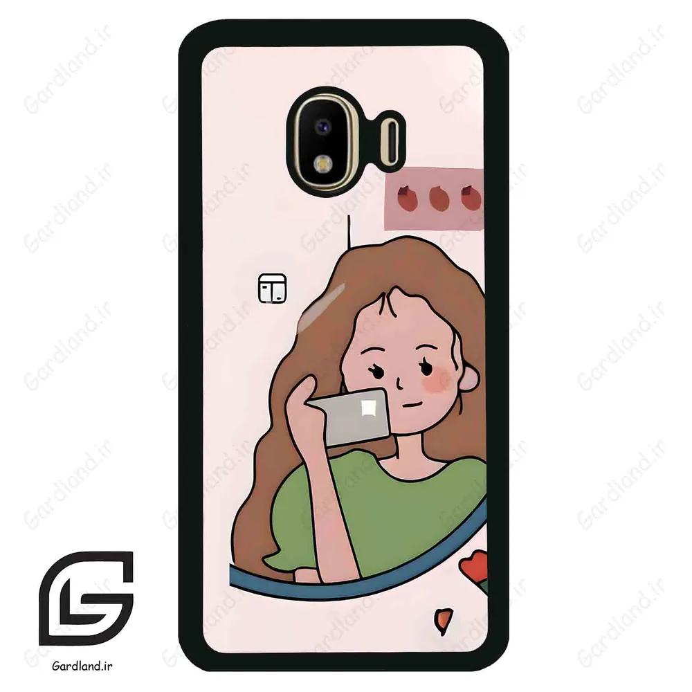 قاب گوشی سامسونگ جی 4 (Galaxy J4 ) طرح دخترانه کد 2141
