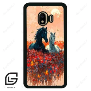 قاب گوشی سامسونگ جی 4 (Galaxy J4 ) طرح اسب کد 2166