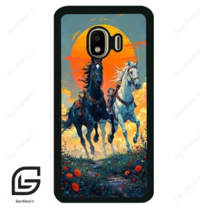 قاب گوشی سامسونگ جی 4 (Galaxy J4 ) طرح اسب کد 2170