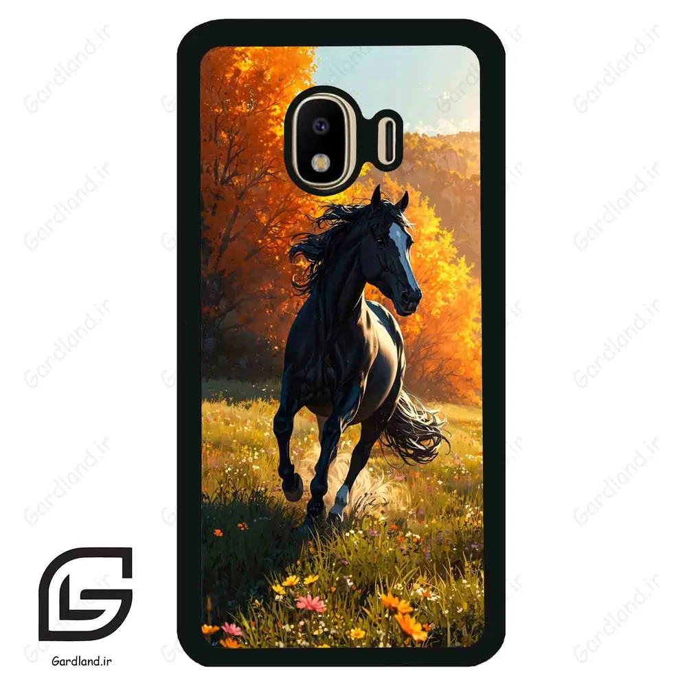 قاب گوشی سامسونگ جی 4 (Galaxy J4 ) طرح اسب کد 2183
