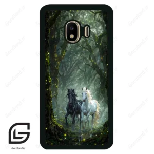 قاب گوشی سامسونگ جی 4 (Galaxy J4 ) طرح اسب کد 2184
