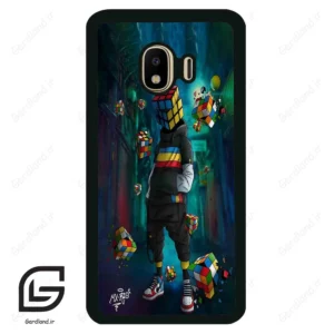 قاب گوشی سامسونگ جی 4 (Galaxy J4 ) طرح مکعب کد 2229