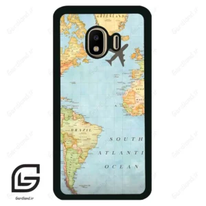 قاب گوشی سامسونگ جی 4 (Galaxy J4 ) طرح نقشه کد 2243