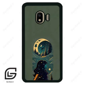 قاب گوشی سامسونگ جی 4 (Galaxy J4 ) طرح ماه کد 2267