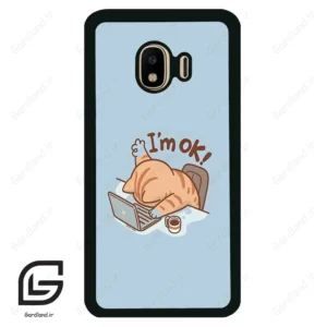 قاب گوشی سامسونگ جی 4 (Galaxy J4 ) طرح گربه کد 2297