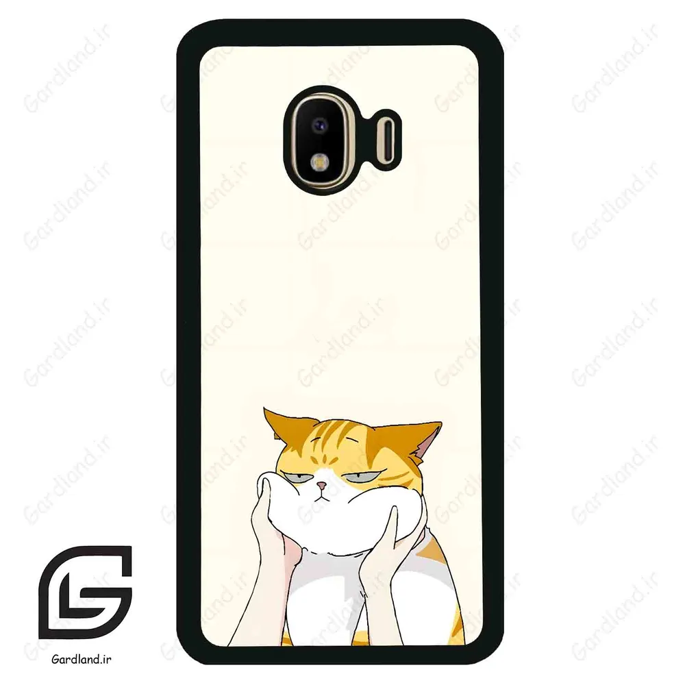 قاب گوشی سامسونگ جی 4 (Galaxy J4 ) طرح گربه کد 2298