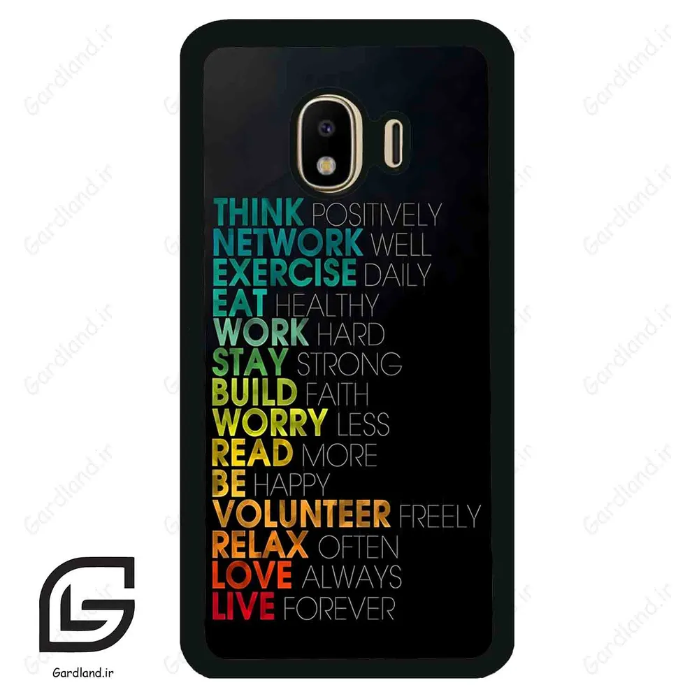 قاب گوشی سامسونگ جی 4 (Galaxy J4 ) طرح متن کد 2332