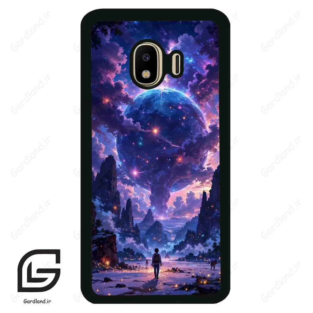 قاب گوشی سامسونگ جی 4 (Galaxy J4 ) طرح ماه کد 2343