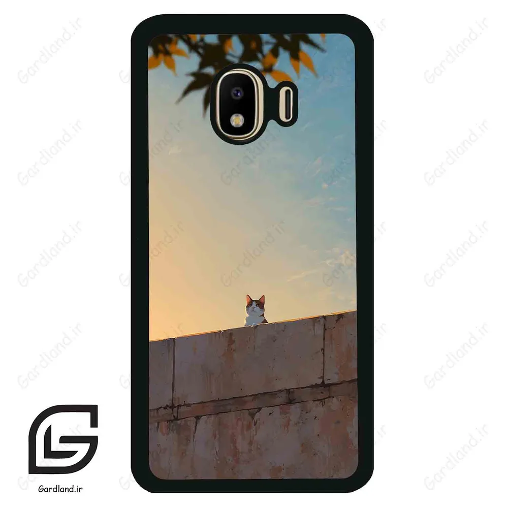 قاب گوشی سامسونگ جی 4 (Galaxy J4 ) طرح گربه کد 2365
