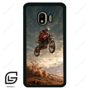 قاب گوشی سامسونگ جی 4 (Galaxy J4 ) طرح موتورسوار کد 2369