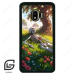 قاب گوشی سامسونگ جی 4 (Galaxy J4 ) طرح اسکلت کد 2371