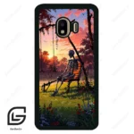 قاب گوشی سامسونگ جی 4 (Galaxy J4 ) طرح اسکلت کد 2373