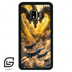قاب گوشی سامسونگ جی 4 (Galaxy J4 ) طرح گودزیلا کد 2377