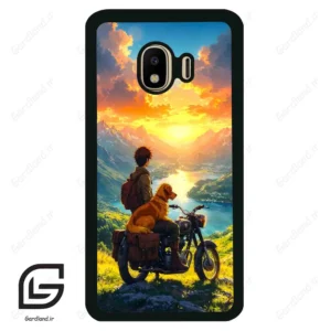 قاب گوشی سامسونگ جی 4 (Galaxy J4 ) طرح موتور کد 2378