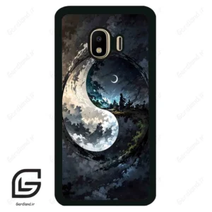 قاب گوشی سامسونگ جی 4 (Galaxy J4 ) طرح یین کد 2383