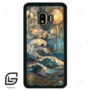قاب گوشی سامسونگ جی 4 (Galaxy J4 ) طرح شیشه کد 2393
