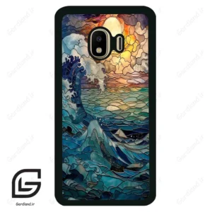 قاب گوشی سامسونگ جی 4 (Galaxy J4 ) طرح موج کد 2413