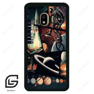 قاب گوشی سامسونگ جی 4 (Galaxy J4 ) طرح فضانورد کد 2415