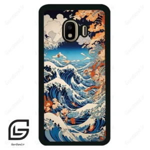 قاب گوشی سامسونگ جی 4 (Galaxy J4 ) طرح موج کد 2418