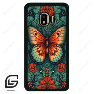 قاب گوشی سامسونگ جی 4 (Galaxy J4 ) طرح پروانه کد 2421