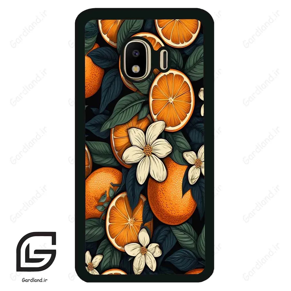 قاب گوشی سامسونگ جی 4 (Galaxy J4 ) طرح پرتقالی کد 2423