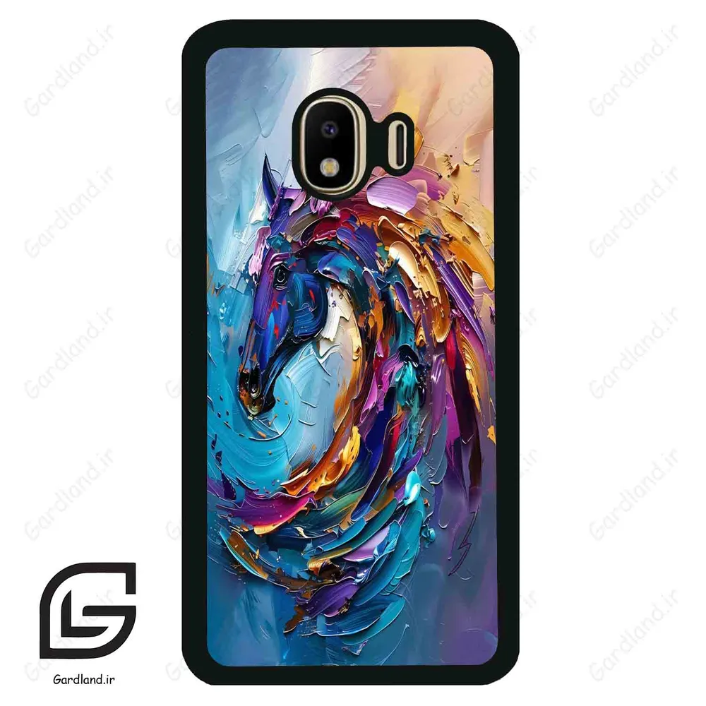 قاب گوشی سامسونگ جی 4 (Galaxy J4 ) طرح اسب کد 2441