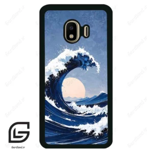 قاب گوشی سامسونگ جی 4 (Galaxy J4 ) طرح موج کد 2443