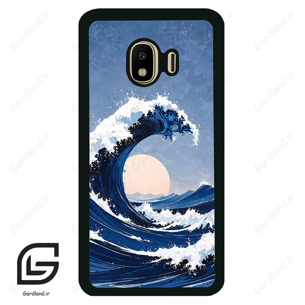 قاب گوشی سامسونگ جی 4 (Galaxy J4 ) طرح موج کد 2443