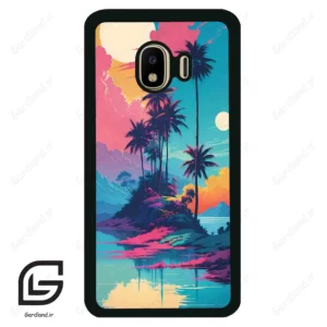 قاب گوشی سامسونگ جی 4 (Galaxy J4 ) طرح جزیره کد 2461